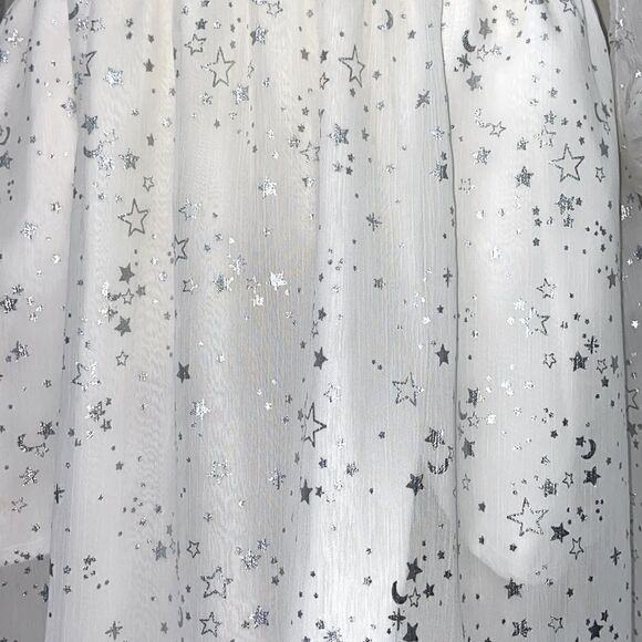 Gap Dress Starry White Fit and Flare NWOT Size Small - Picture 5 of 8